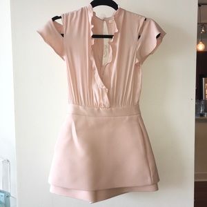 Maje Soft Rose Skort Dress